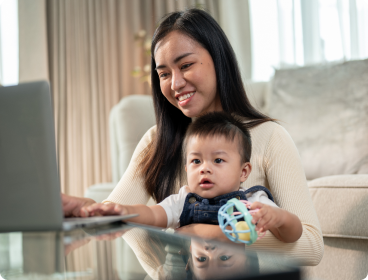 Dành cho Mẹ bỉm sữa làm việc tại nhà